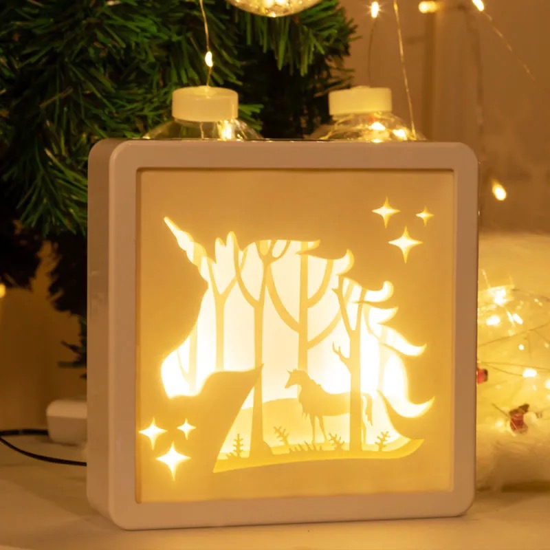 Creative Paper Paper Scutolving Lampad-Warmth nel palmo